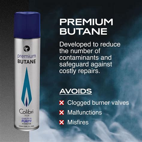 Colibri Premium Butane Fuel Refill, 99.999% Pure, India | Ubuy