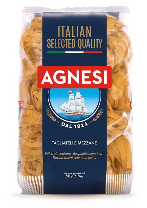 Agnesi Tagliatelle Pasta, 500Gram, Product Of Italy (Pack Of 1 ...
