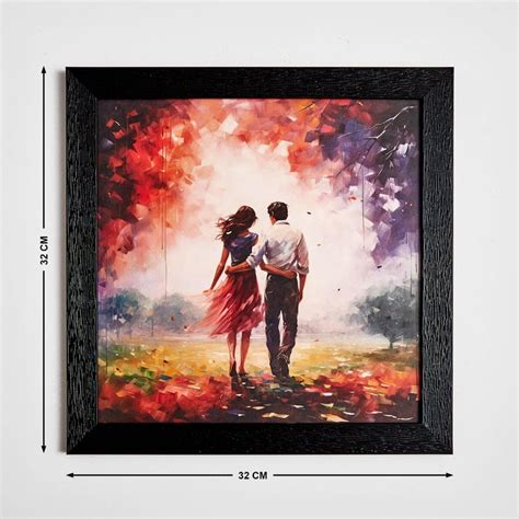 Buy Aura MDF Delight Couples Picture Frame - 32x32cm from Home Centre ...