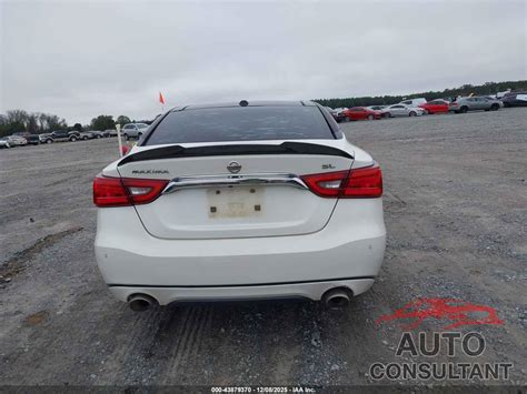 2016 NISSAN Maxima 3.5 SL GAS - 1N4AA6AP2GC445693