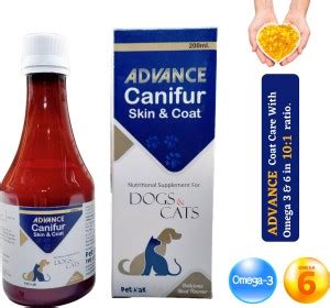 Onevet Advance Canifur Skin & Coat ( Omega 3 & 6 in 10:1 Ratio ...