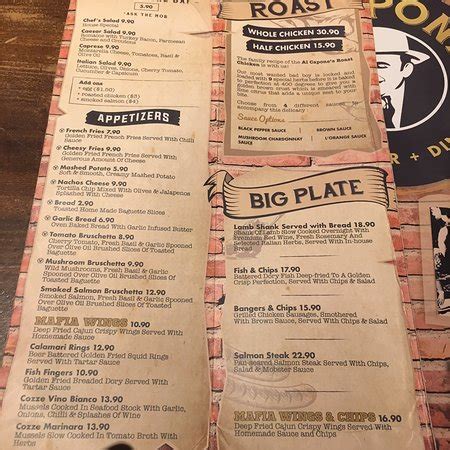 AL CAPONE'S, Singapore - Kallang - Restaurant Reviews, Phone Number ...