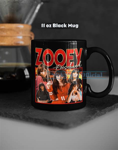 ZOOEY DESCHANEL Coffee Mug, Zooey Deschanel Tea Mug, Zooey Deschanel ...