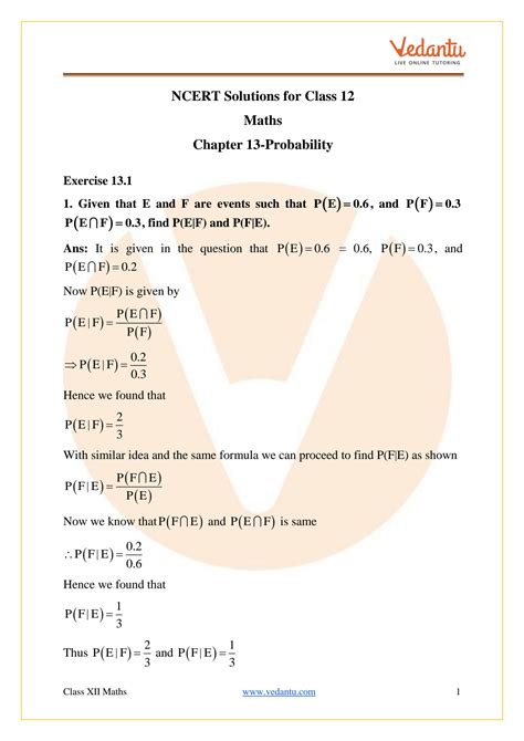 Case Study Class XII Maths Probability 的图像结果