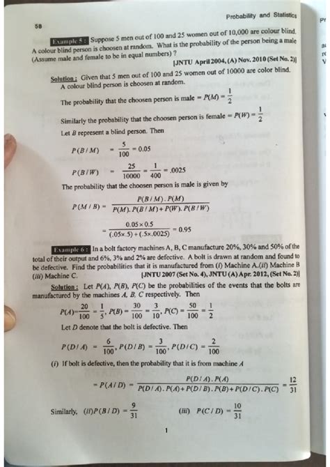 Cam Scanner 2901102823 - Probability and Statistics 58 Pr Example : 5 ...