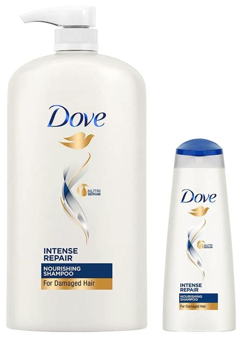 Buy Dove Intense Repair Shampoo, 1L & Dove Intense Repair Shampoo ...