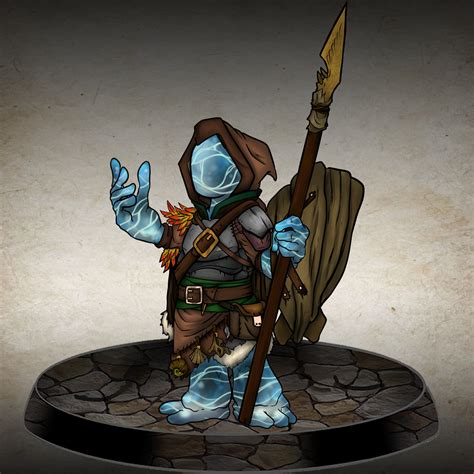 ArtStation - Hutto, Plasmoid Druid of the Moon (SpeelJammer Character)