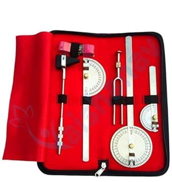 Vaishanav Goniometer Set Physiotherapy Kit – Set of 3 Goniometers ...