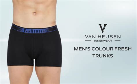 Buy Van Heusen Cotton Men Colour Fresh Trunks - No Ride Up, Solid_10050 ...