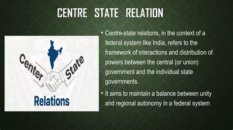 CENTRE STATE RELATION in CONSTITUTION OF INDIA.pptx