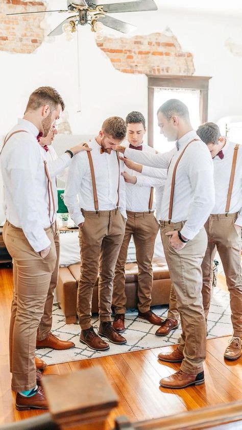 fall wedding groomsmen