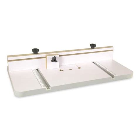 Buy 24 in. x 12 in. Drill Press Table with an Adjustable Fence and Stop ...