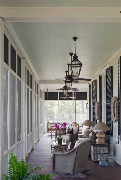 15+ Charming Southern Style Screened Porch Ideas To Love All Season