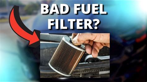 Image result for Signs of Fuel Filter Problems