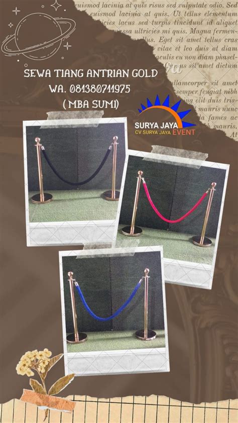Sewa-Tiang-Antrian-Gold-Jakarta-Bekasi-16-8-2023-c - Pusat Sewa Alat ...