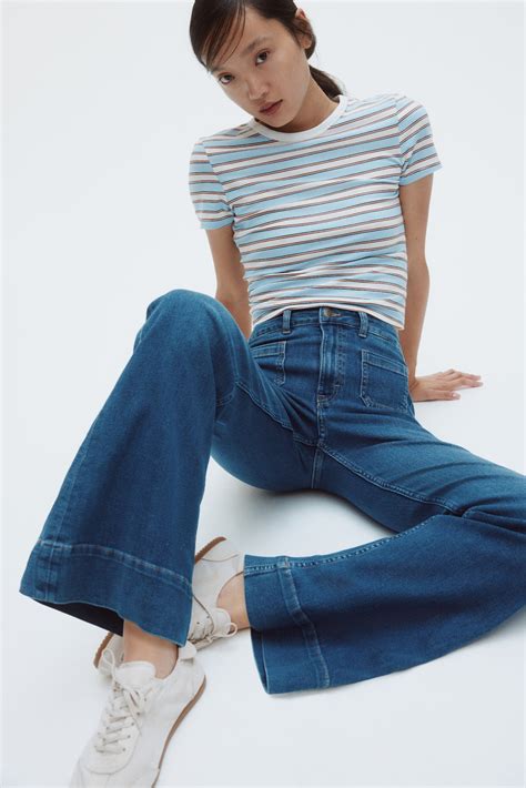 Bootcut High Jeans - Denim blue - Ladies | H&M IN