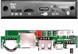 BME Stereo Bluetooth FM USB AUX Card MP3 Audio Player Decoder Module ...