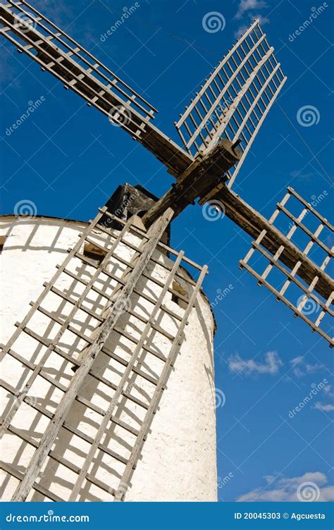 Tilting at windmills stock image. Image of exterior, construction ...