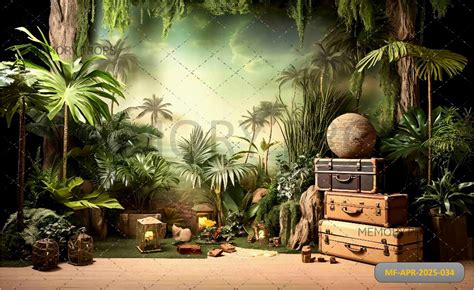Safari Dreams Printed Backdrop