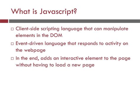 Image result for JavaScript Introduction SlideShare