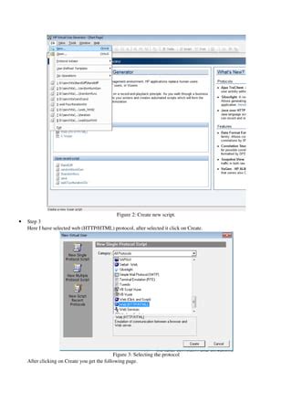 Image result for Load Runner Recording Options