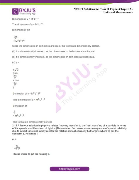 Image result for Physics Chapter 2 Class 11 Exercise 2.3