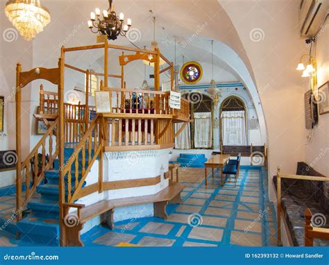 Ary Sephardic Synagogue, Sefad Editorial Photography - Image of zefat ...