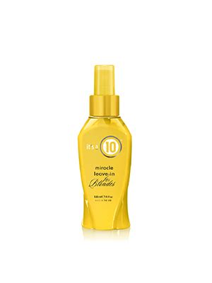 it’s a 10 HAIRCARE MIRACLE LEAVE IN FOR BLONDES 59.1ML : Amazon.in: Beauty