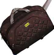 SBCOLLECTION 24 inch/60 cm (Expandable) 50L LARGE DUFFEL STROLLEY BAG ...