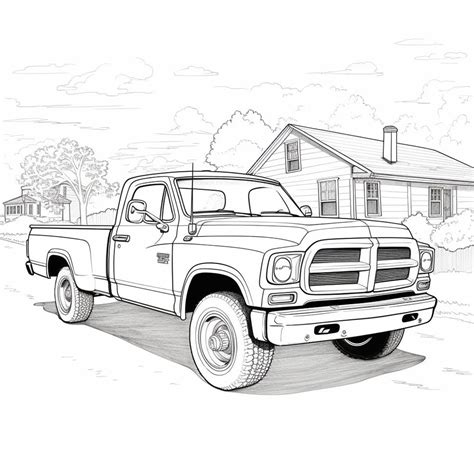 25 Truck Coloring Book Pages, Coloring Pages for Kids and Adults ...