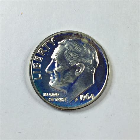 1964 PROOF Roosevelt SILVER Dime | Property Room