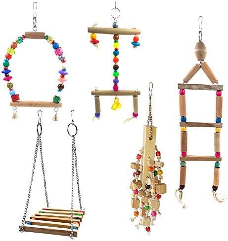 Jainsons Pet Products® Bird Nest with Chewing Toys-Hanging Bird Cage ...