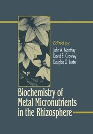 Buy Biochemistry of Metal Micronutrients in the Rhizosphere Book Online ...