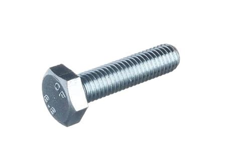 Immech - M5 x 12mm Hex Head Screws, Hex Head bolt, Zinc-Coated, Machine ...