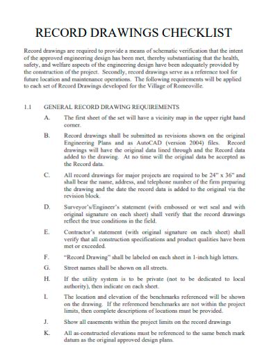 Chart Drawing Checklist 的图像结果