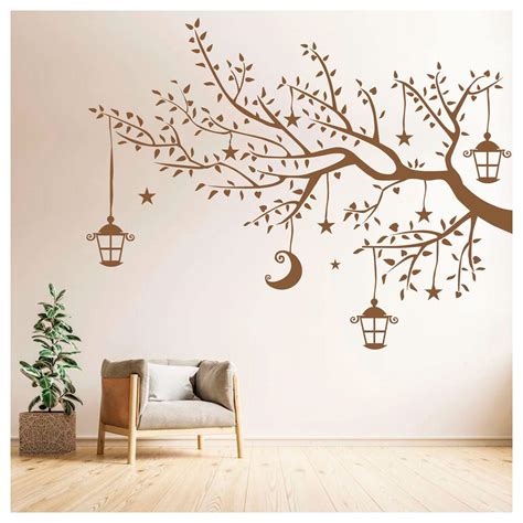 Stencils for Wall Painting (Size 244 X 305 cm) Tree Branches – Kayra E ...