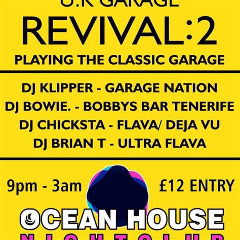 New Years Eve - Garage Revival 2, Ocean Bar, Clacton-on-Sea, 31 ...