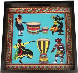 Art Potli Tribal Dance Tray Price in India - Buy Art Potli Tribal Dance ...
