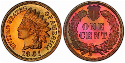 1901 Indian Penny Value: are No mint mark worth money?