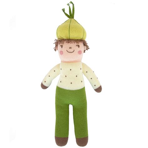Walla Walla Onion – Hand Knit Stuffed Animal Doll – Blabla Kids