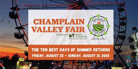 2025 Champlain Valley Fair