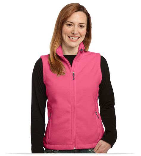 Ladies Value Fleece Vest with Your Own Customize Logo at AllStar