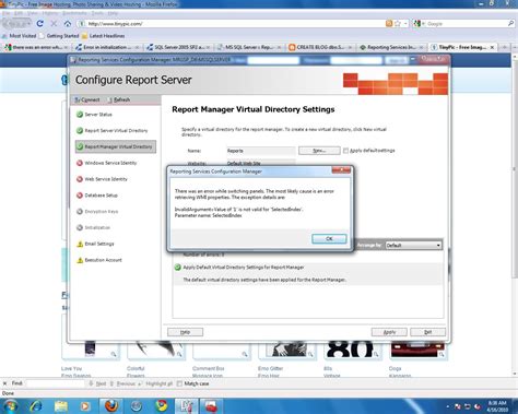 Image result for SQL Server Reporting Services Troubleshooting Error