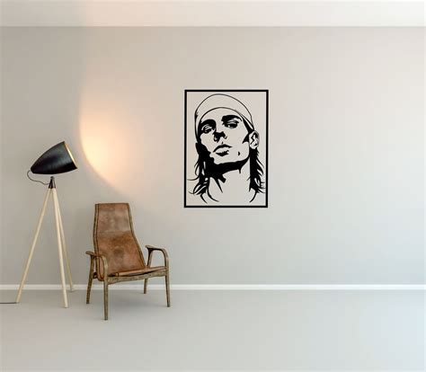 Buy Rawpockets 'Rafael Nadal' Wall Sticker (PVC Vinyl, 57 cm x 40cm ...