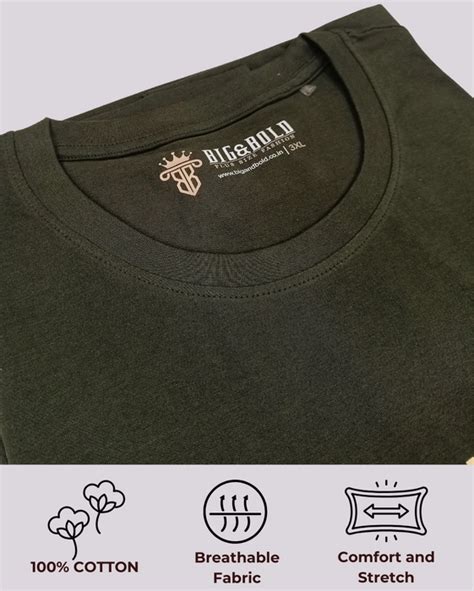 Olive Plus Size Round Neck T-Shirt - Comfort & Style Combined