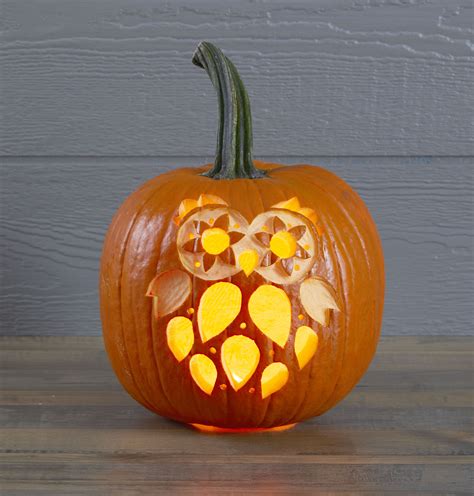 Owl Pumpkin Carving Patterns - Beginner Sewing Patterns