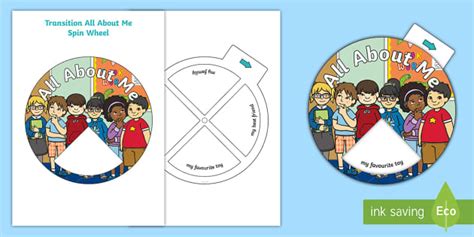 Transition Spin Wheel Split Pin Activity