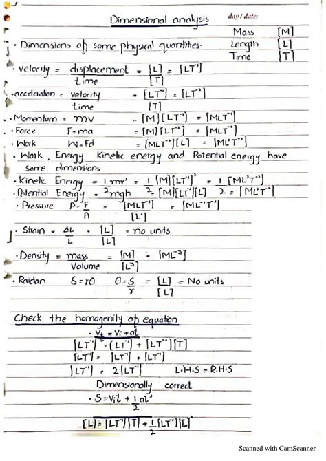 Dimensional Analysis How To 的图像结果