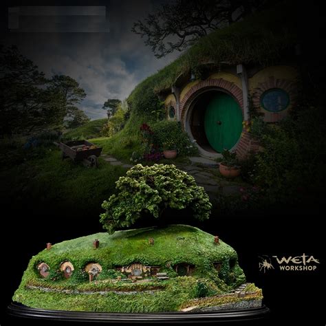 Original-WETA-genuine-Hobbiton-scene-BAG-END-bag-bottom-hole-scene ...