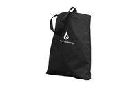 Custom Black Shopping Bag | Personalised with name and logo